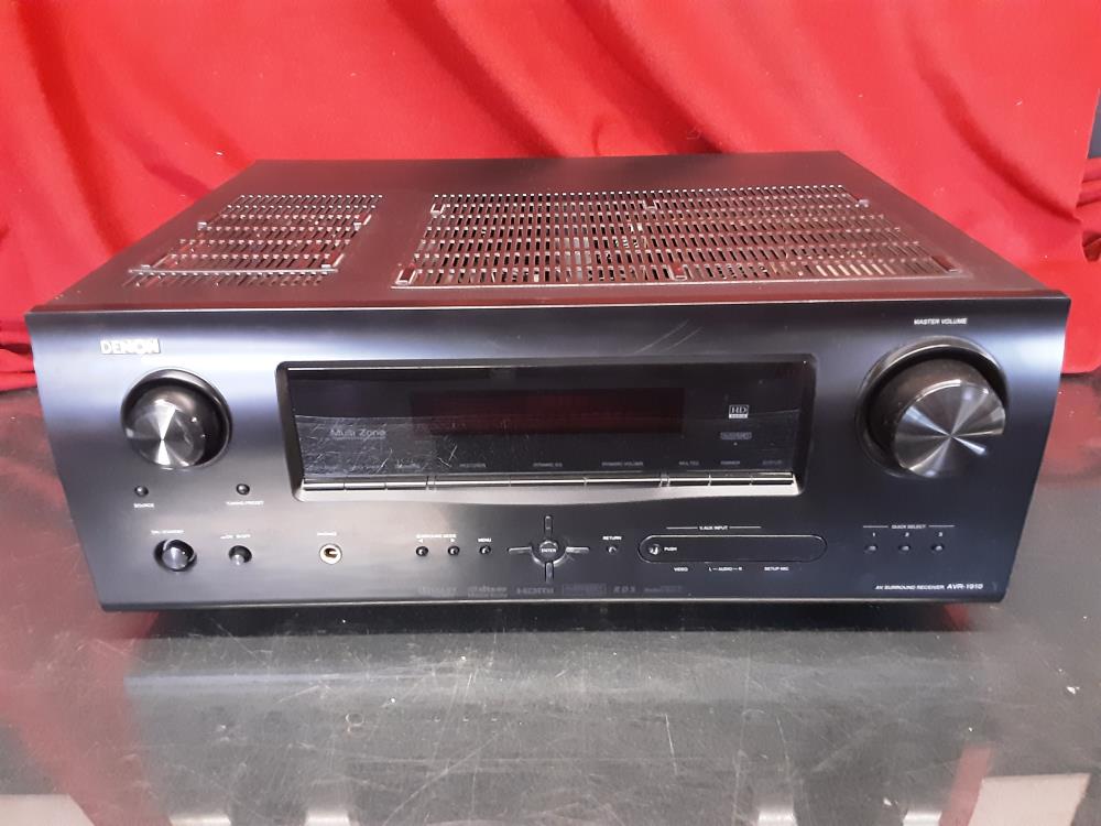 AMPLI DENON AV SURROUND RECEIVER AVR-910 AVEC TELECOMMANDE