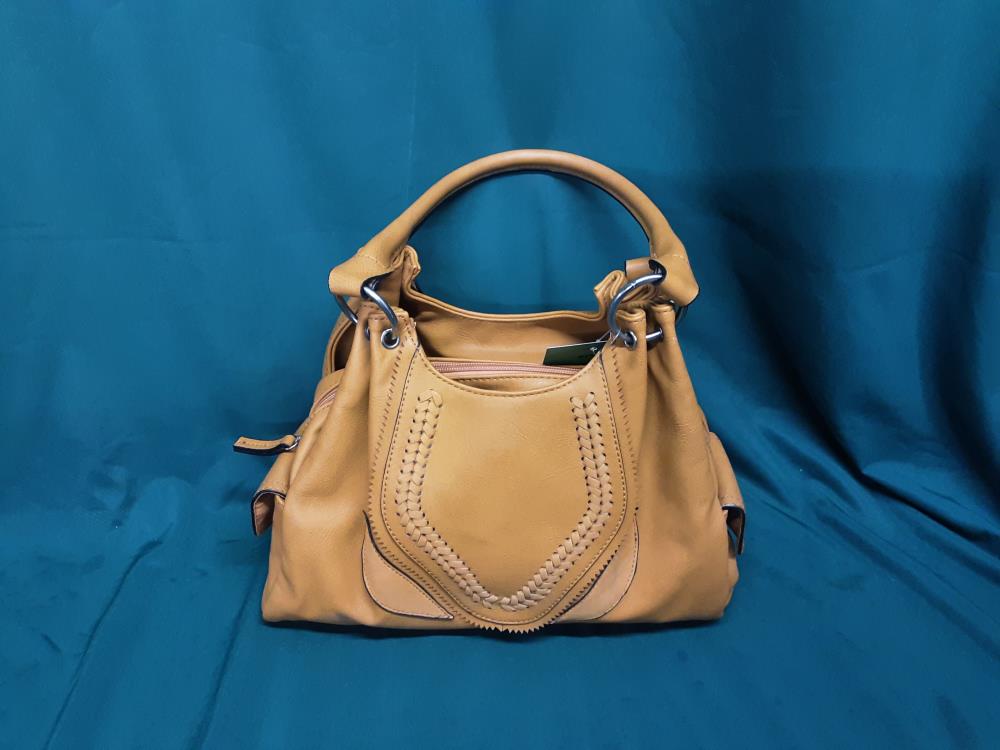 SAC A MAIN MOUTARDE 