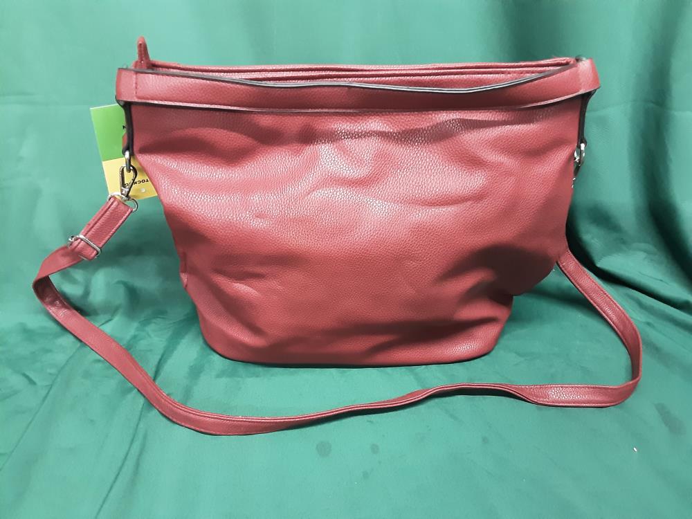 SAC A MAIN BORDEAUX A BANDOULIERE