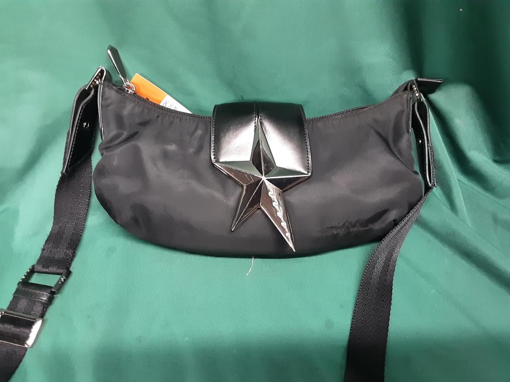 SAC A MAIN ANGEL TISSU ET CUIR