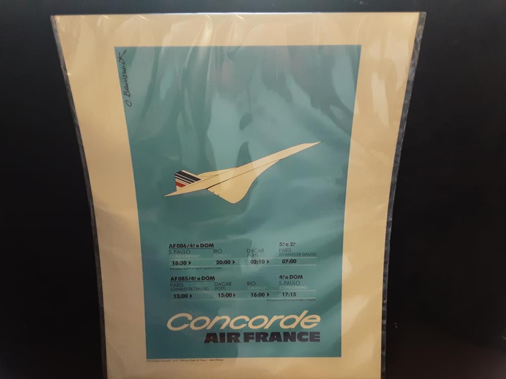 AFFICHE A320 CONCORDE (40X50)