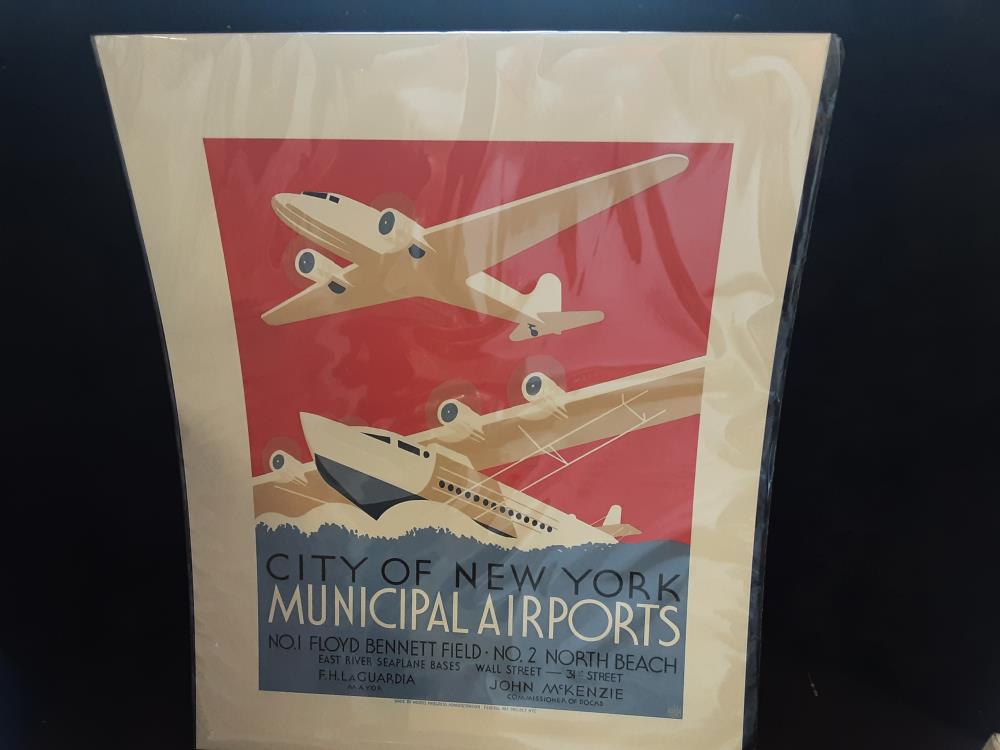 AFFICHE CITY OF NEW YORK (40X50)