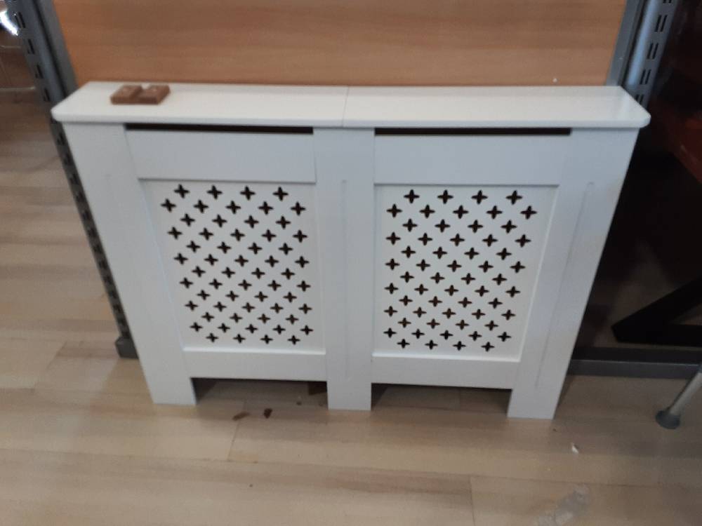 CACHE RADIATEUR NID D'ABEILLE BLANC (820-405V00WT) 2ÈME CHOIX