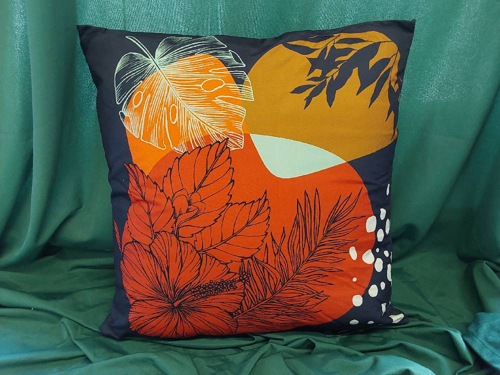 COUSSIN MOTIF ZEN 40X40CM DESTOCK (547888)
