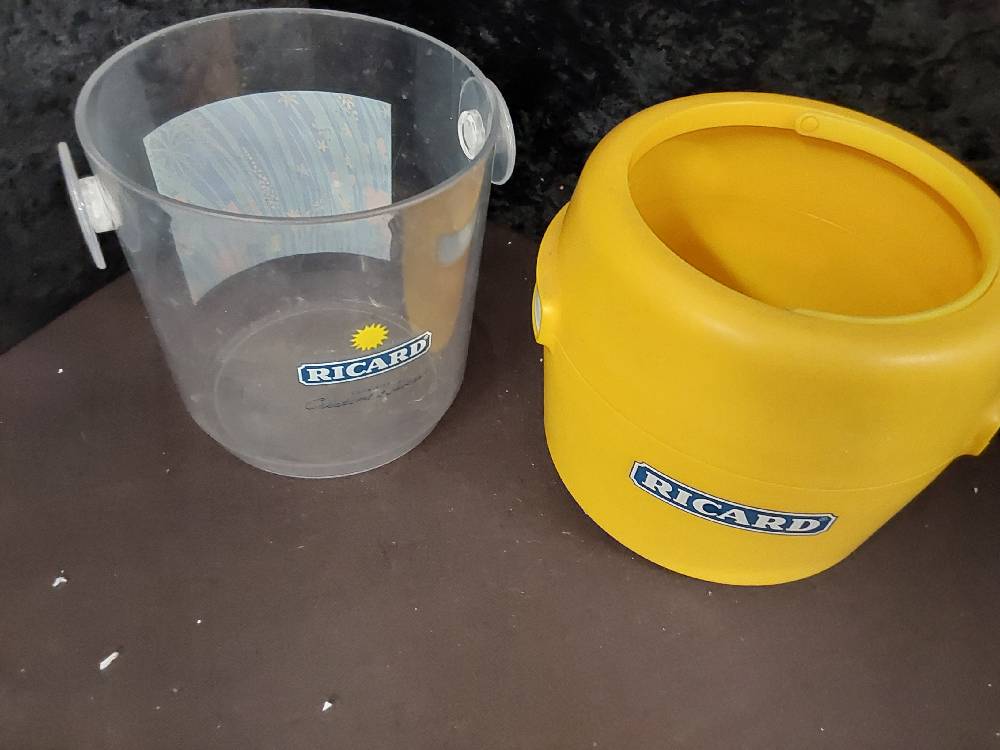 SEAU A GLAÇONS RICARD EN PVC 