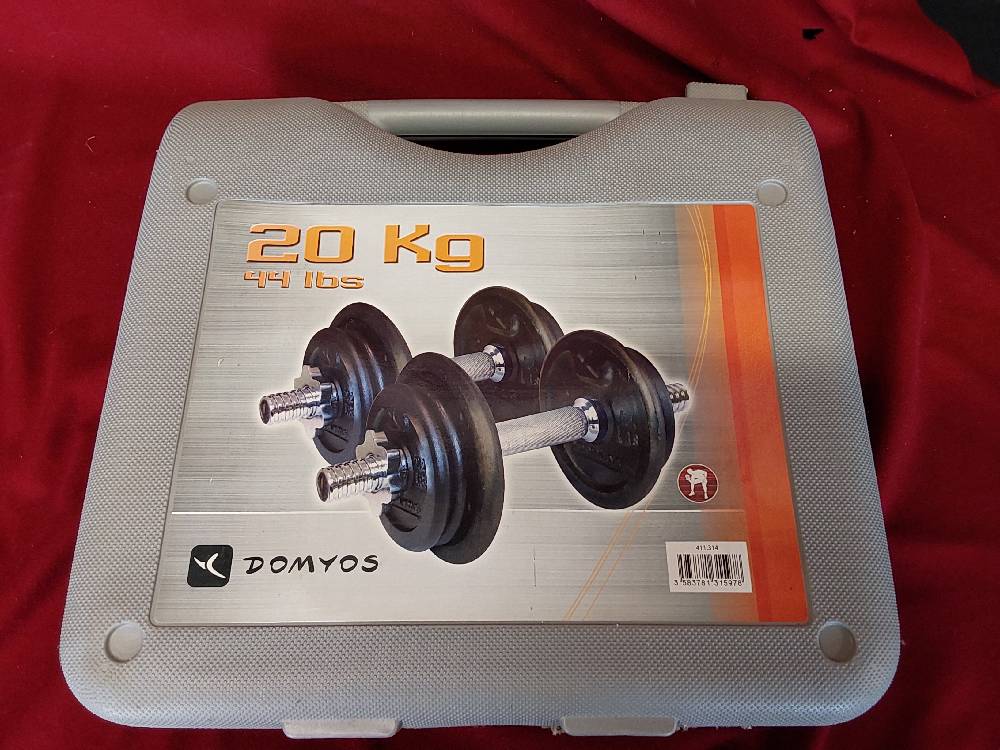 VALISE HALTÈRES DOMYOS