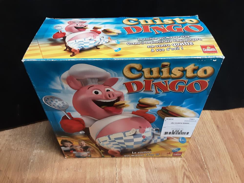 JEU CUISTO DINGO 