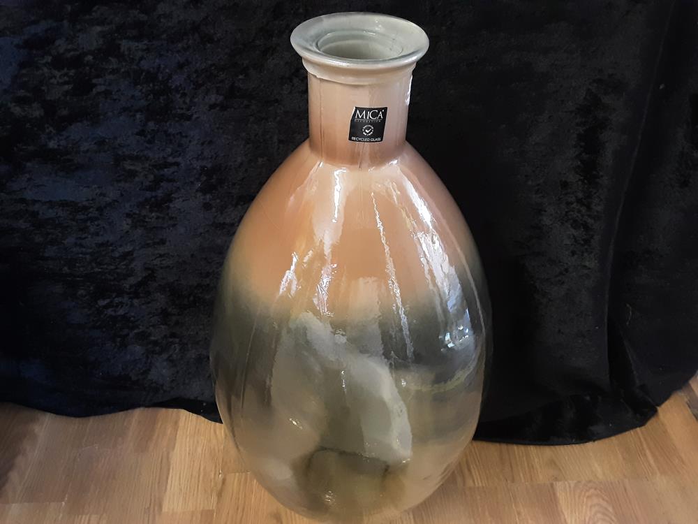 VASE TGM BICOLORE BRUN HAUTEUR 60CM