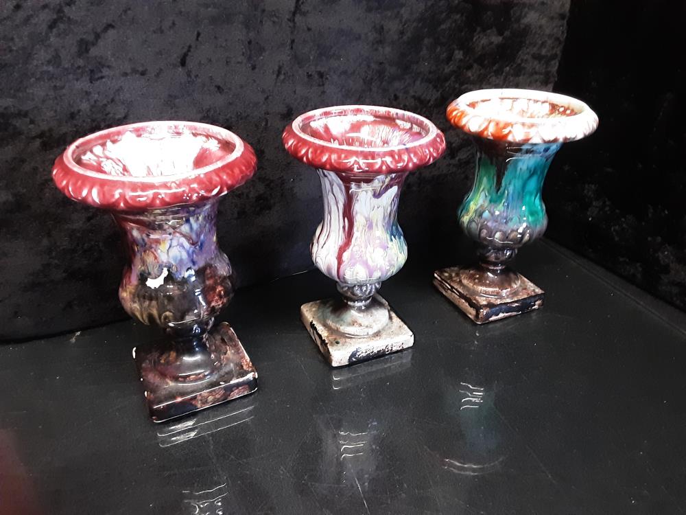 VASE MEDICIS CERAMIQUE MULTICOLORE PM HAUT 14CM