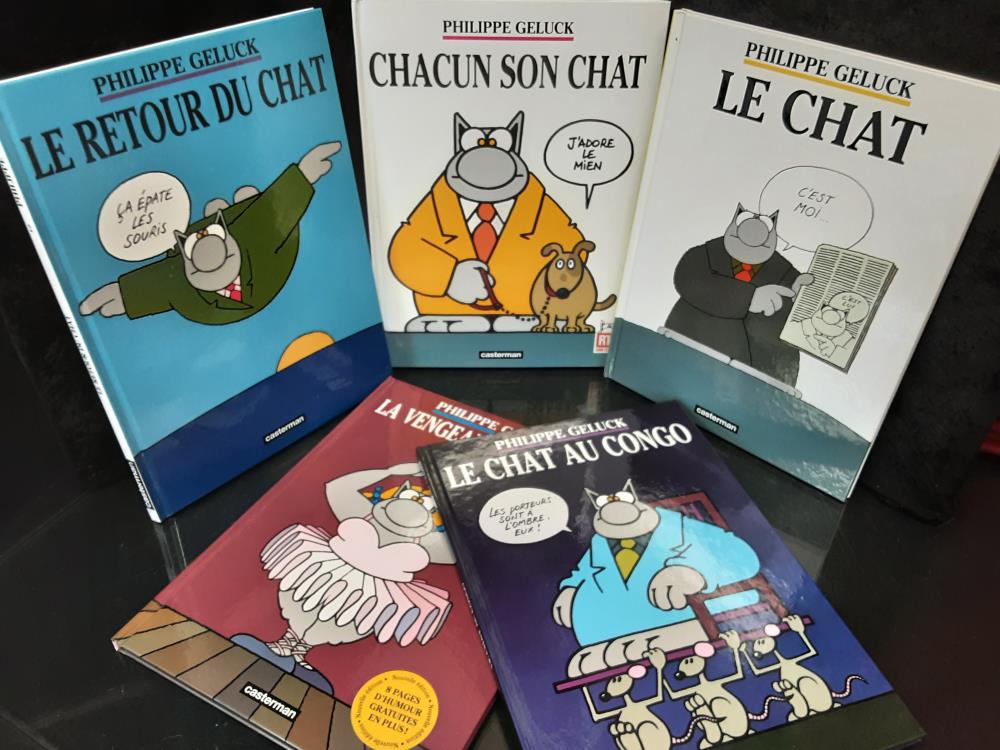 BD COLLECTION LE CHAT DE PHILIPPE GELUCK