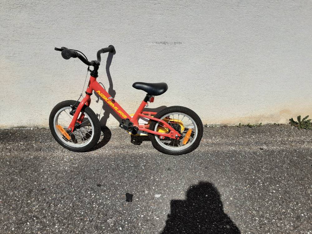VELO ENFANT NAKAMURA ROUGE 14P