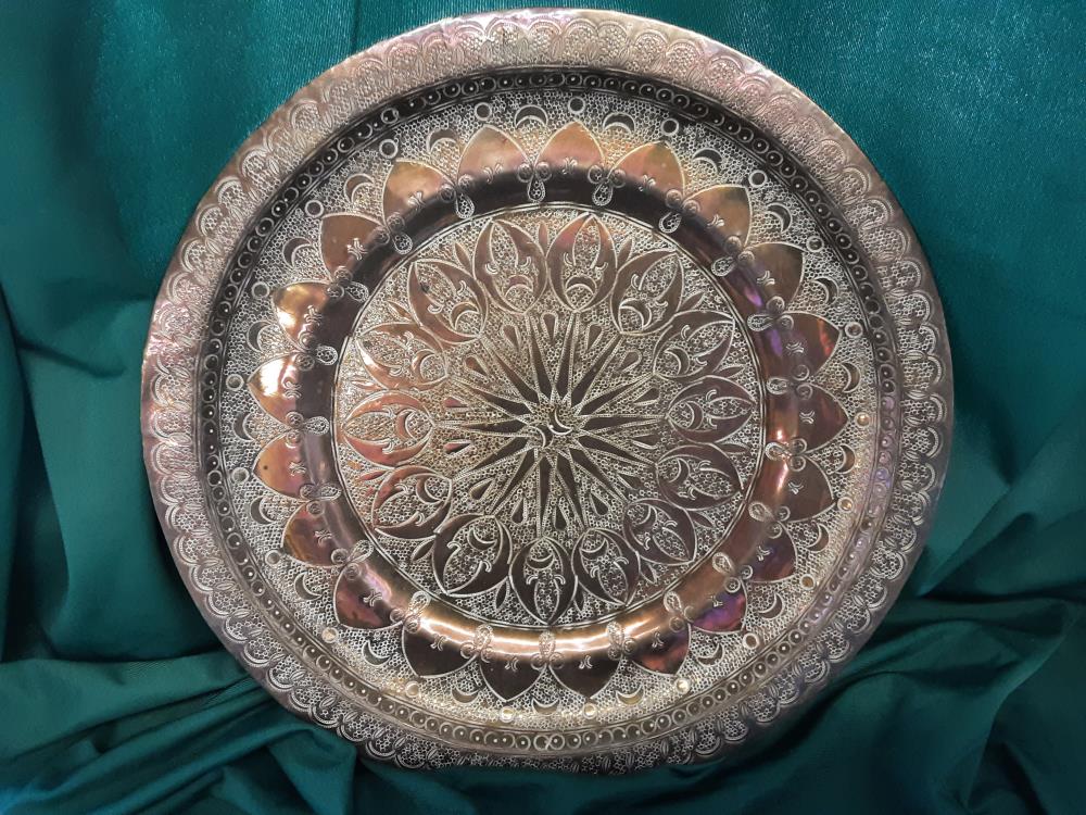 PLAT EN CUIVRE MAROCAIN PM