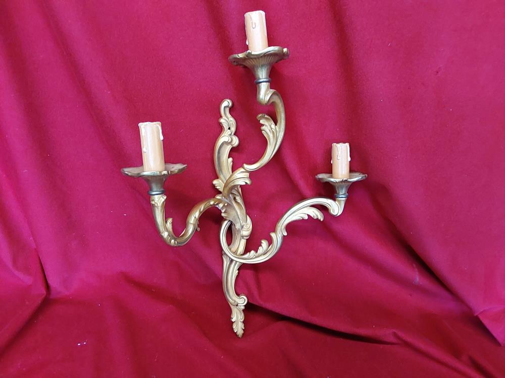 APPLIQUE LOUIS XV EN BRONZE 