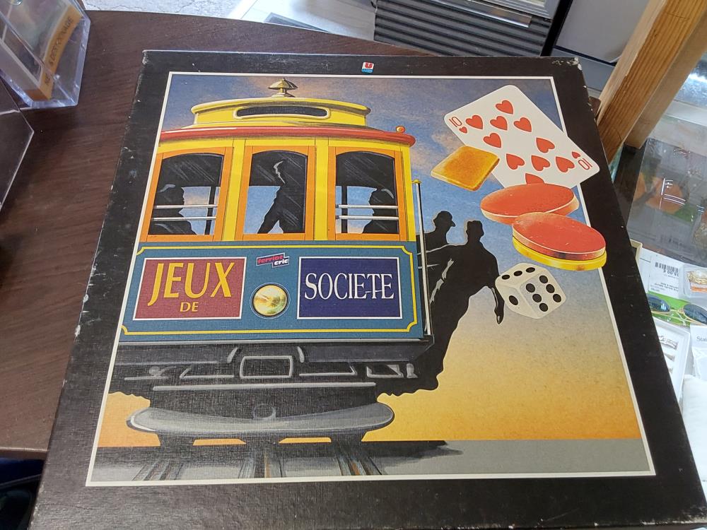 JEU DE SOCIÉTÉ  DAME + CHEVEAUX