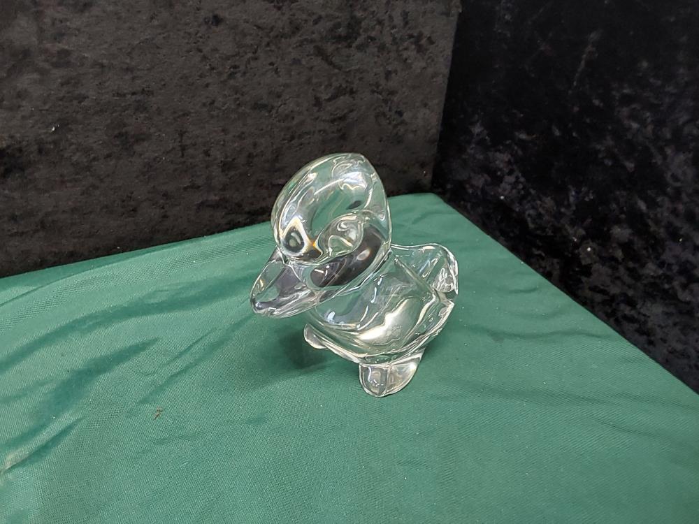 CANARD EN CRISTAL DE VANNES