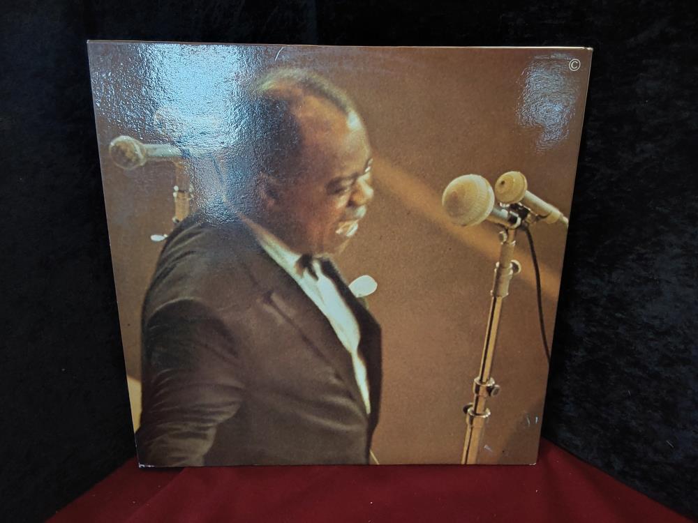 VINYL MAXI 45 TOUR LOUIS AMSTRONG LIVE CONCERT