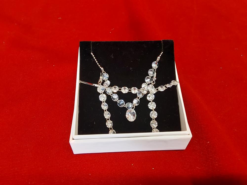 PARURE CRISTAL  AZURIA LINE