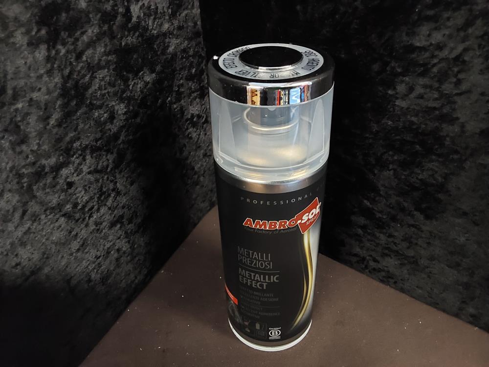PEINTURE 400ML EFFET CHROME MIROIR (V400MET.03)