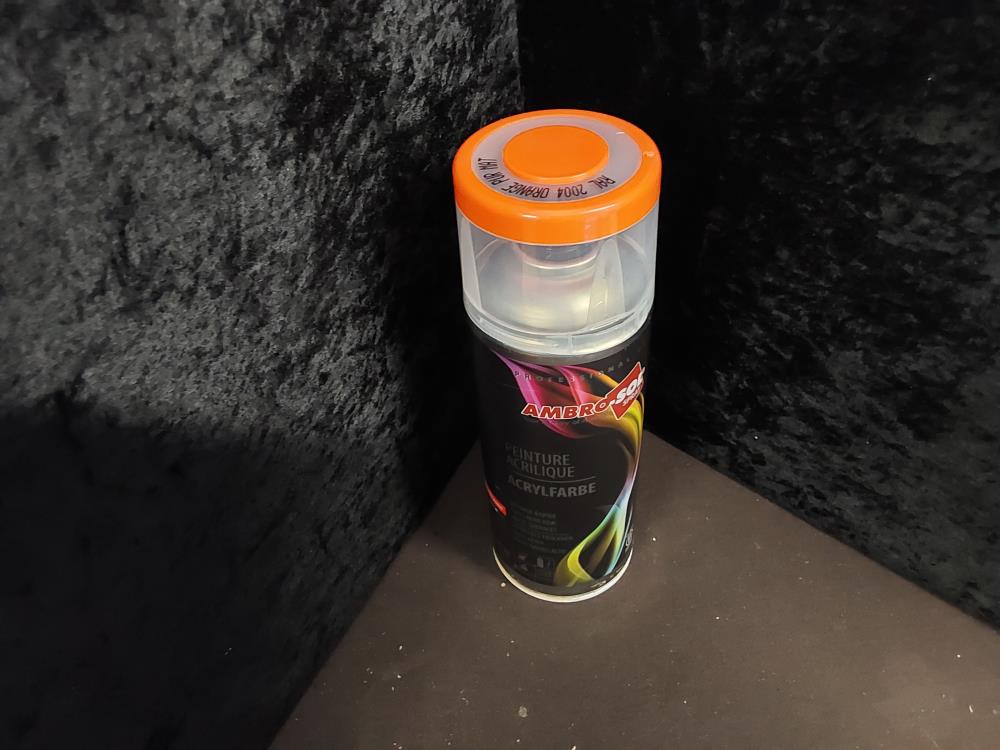PEINTURE SPRAY 400ML RAL2004 ORANGE PUR (V4002004)
