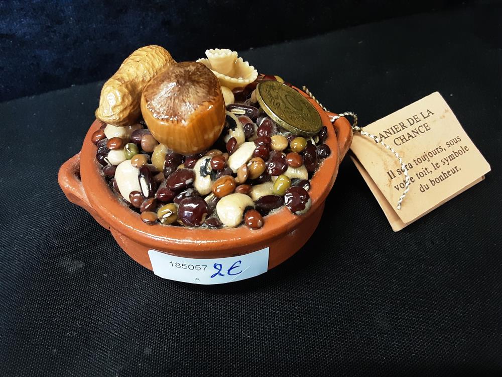 PANIER FRUITS CERAMIQUE FORTUNE PM