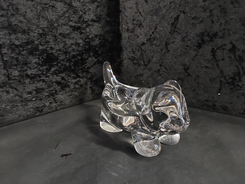 CHIOT EN CRISTAL