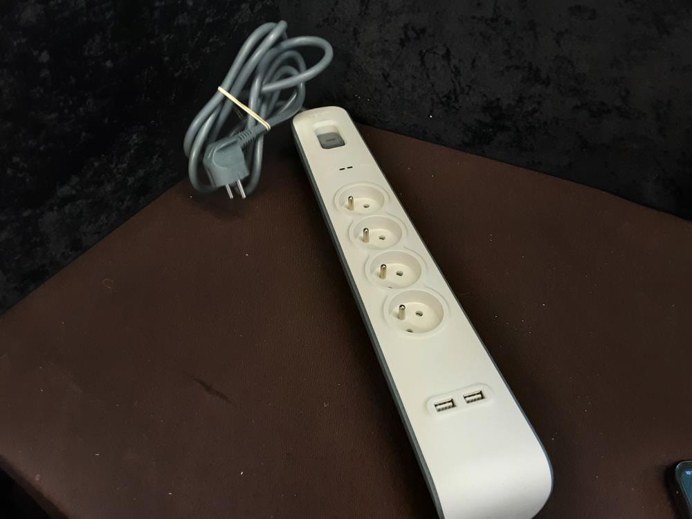 MULTI PRISES PARAFOUDRE + 2 USB BELKIN