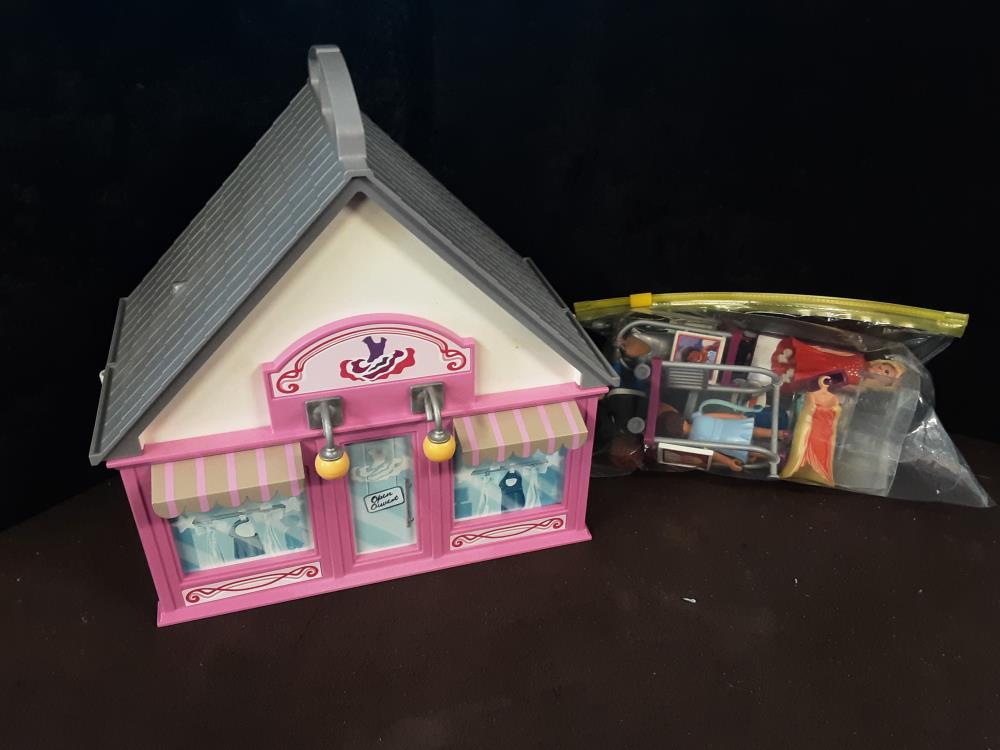 BOUTIQUE DE VETEMENTS PLAYMOBIL PORTABLE 