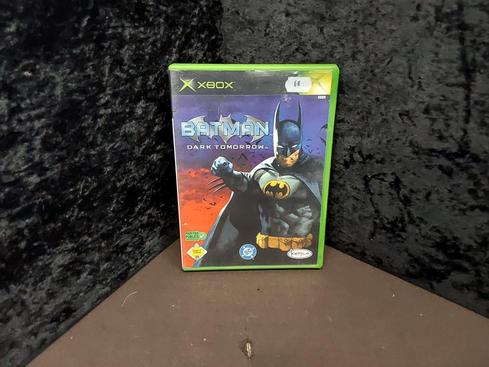 JEU XBOX BATMAN DARK TOMORROW 