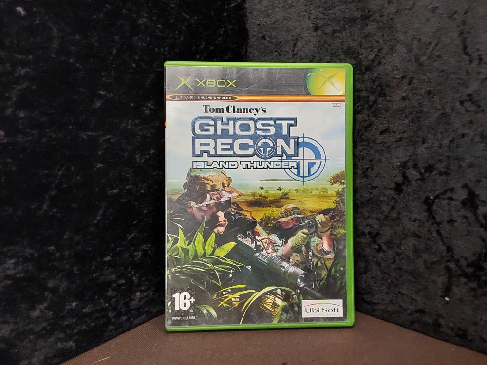 JEU XBOX GHOST RECON ISLAND THUNDER 