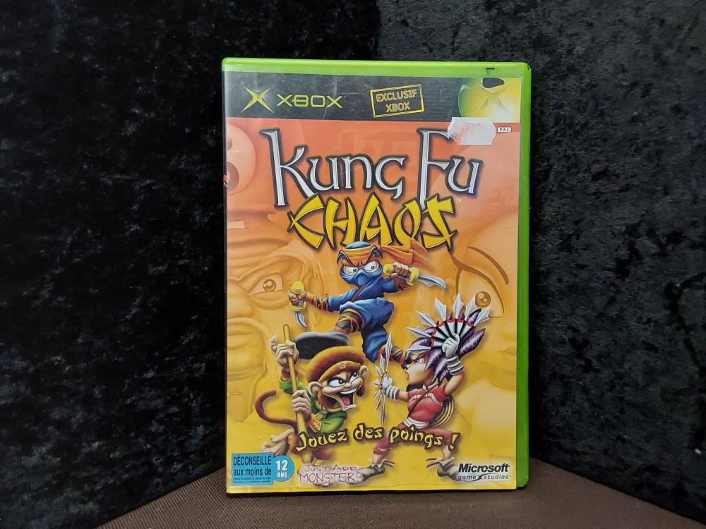 JEU XBOX KUNG FU CHAOS 