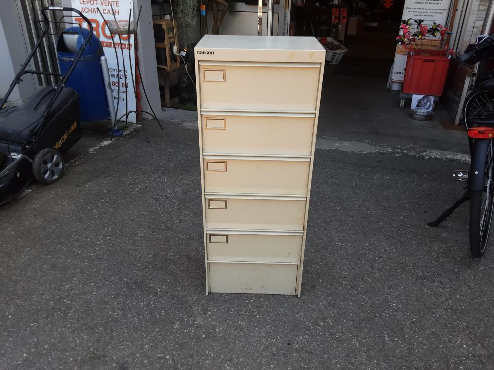 ARMOIRE A CLAPETS 5 ETAGES