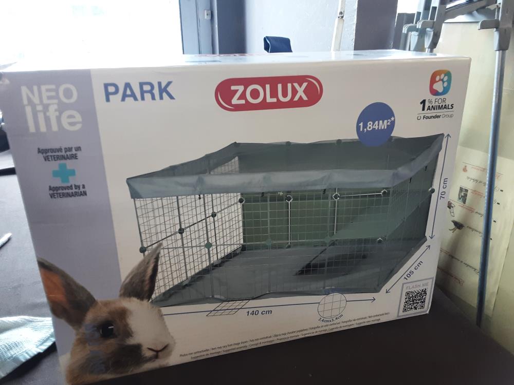 PARC A LAPIN  ZOLUX 