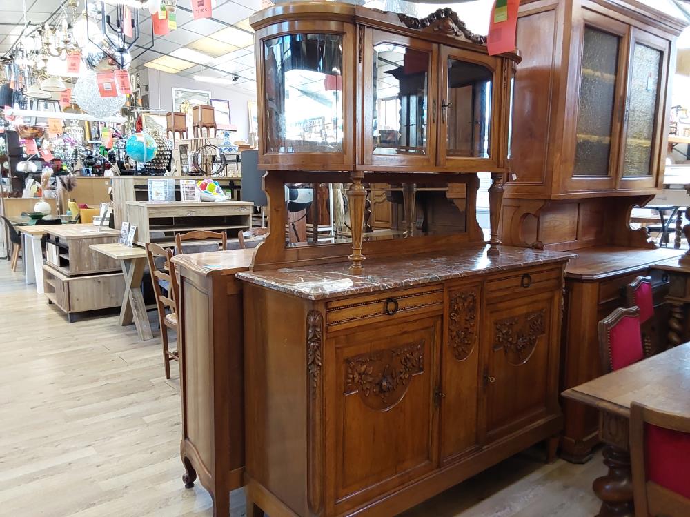 BUFFET 2 CORPS DESSUS MARBRE
