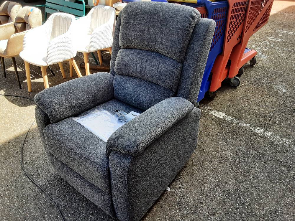 FAUTEUIL RELAX ÉLECTRIQUE GRIS ANTHR. (99015) 2ÈME CHOIX