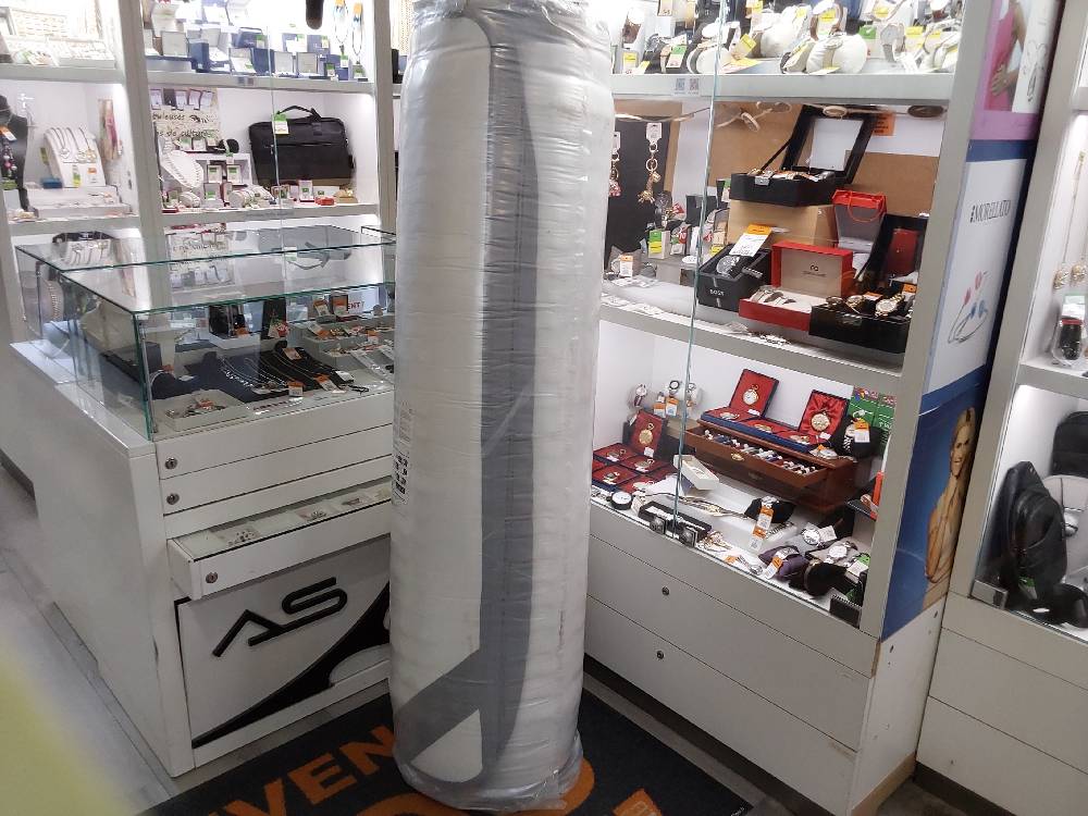 MATELAS 160X200 RESSORTS ENSACHÉS 26CM HAUTE DENSITE(134319) 2ÈME CHOIX