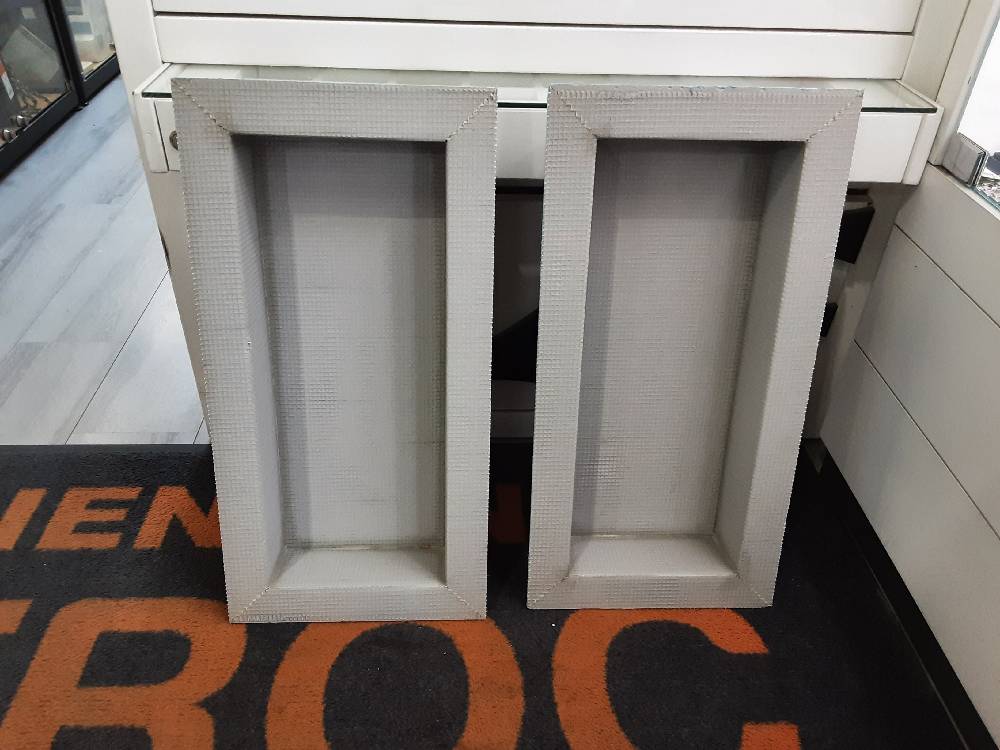 NICHE DE DOUCHE A ENCASTRER ET CARRELER 31X62CM (146675) 2ÈME CHOIX