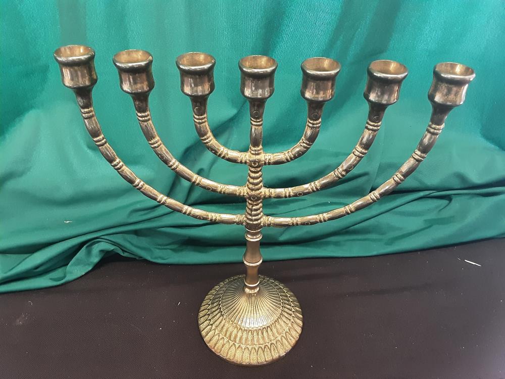 CHANDELIER MENORAH 7 BRANCHES