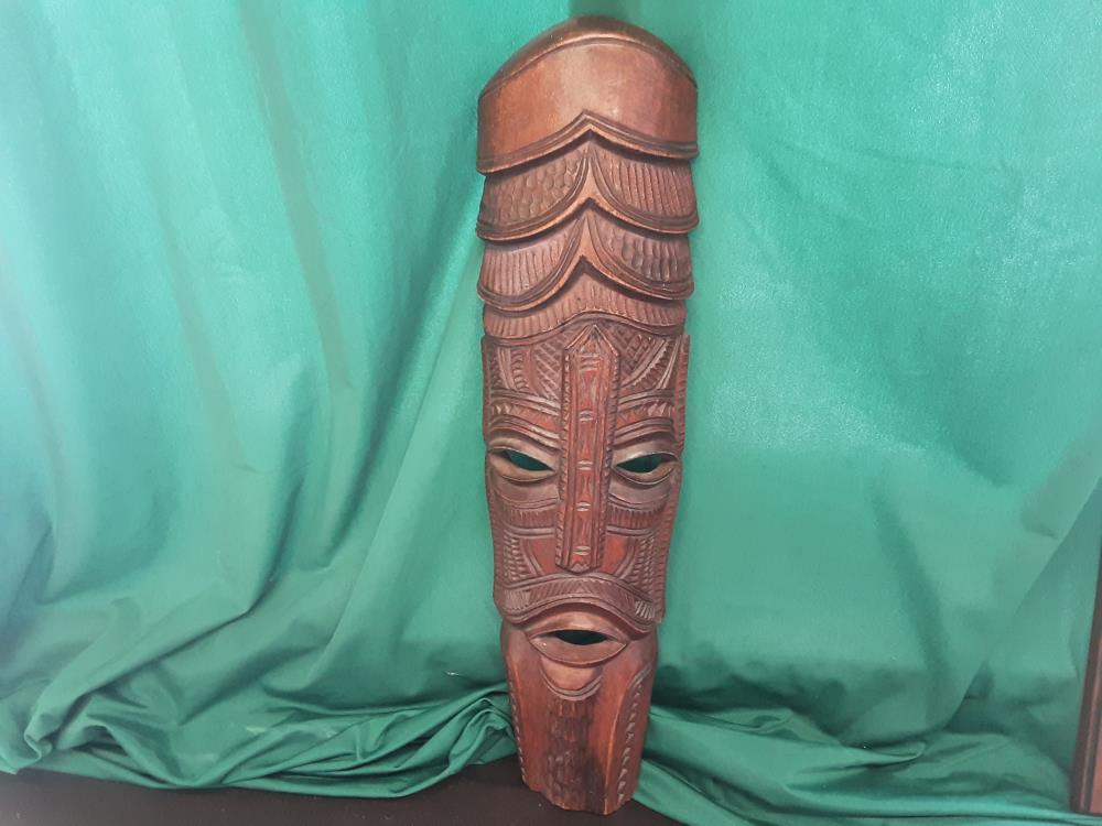 MASQUE AFRICAIN EN BOIS GM