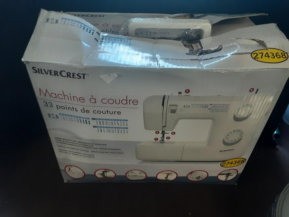 MACHINE A COUDRE SILVER CREST