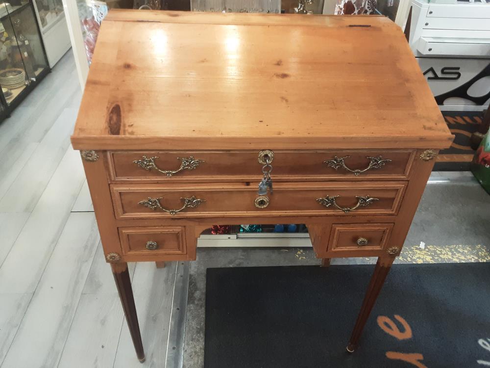 BUREAU SECRETAIRE 5 TIROIRS