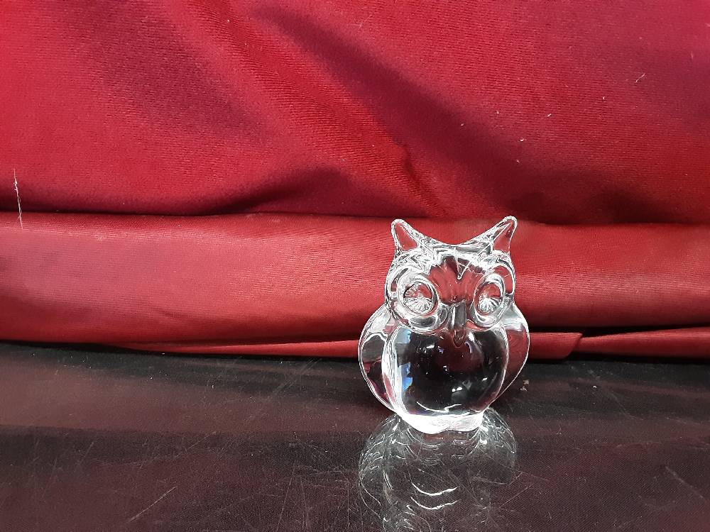 CHOUETTE EN VERRE