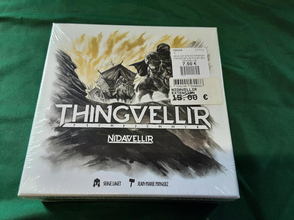 JEU DE SOCIÉTÉ EXTENSION THINGEVELLIR POUR JEU NIDAVELLIR
