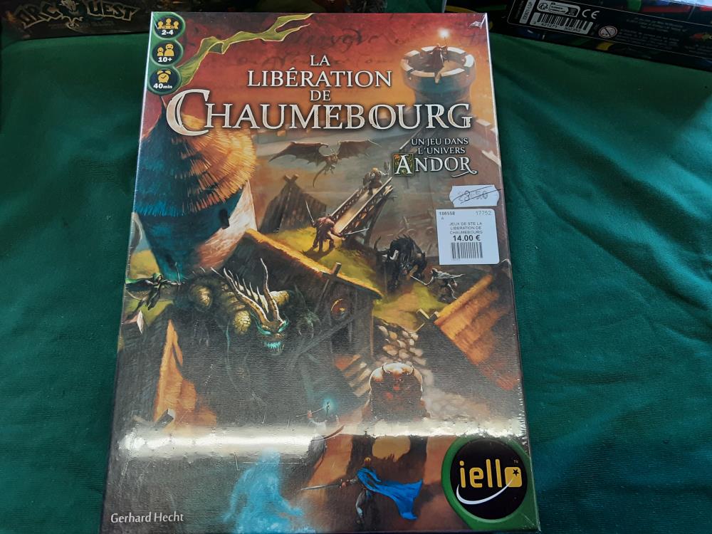 JEU DE SOCIÉTÉ LA LIBERATION DE CHAUMEBOURG 