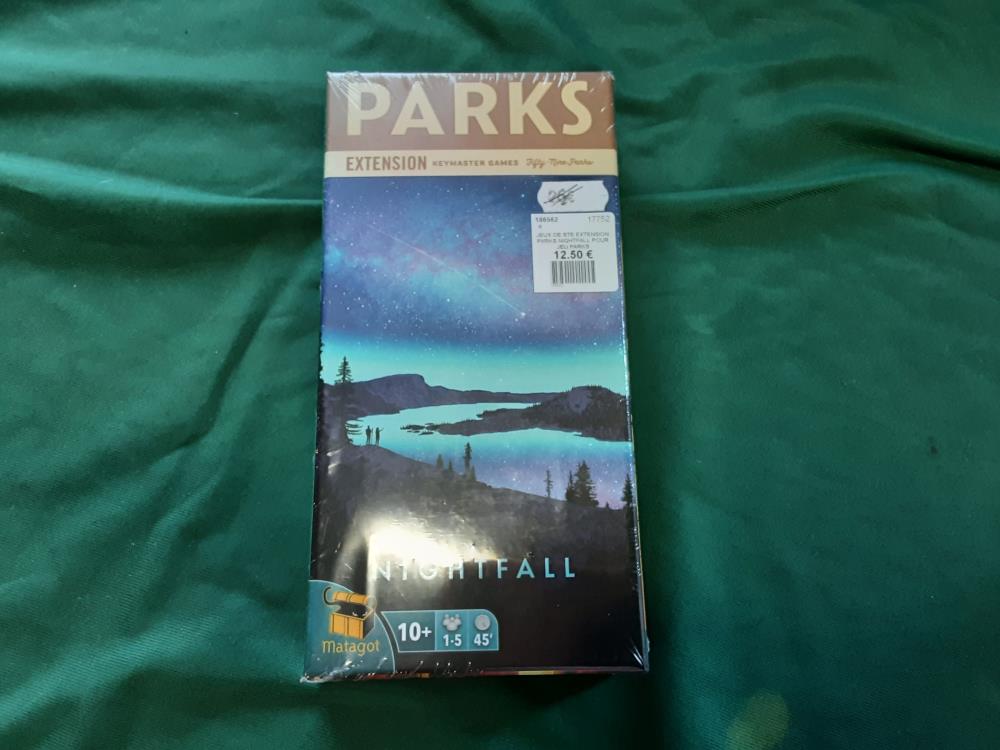 JEU DE SOCIÉTÉ EXTENSION PARKS NIGHTFALL POUR JEU PARKS