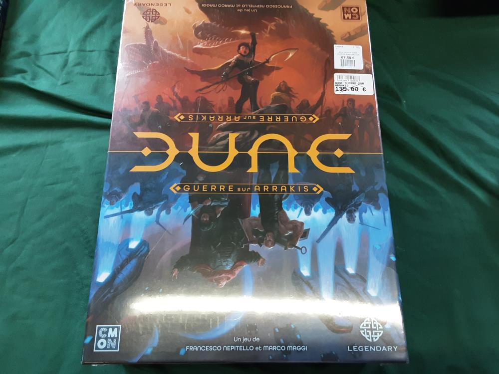 JEU DE SOCIÉTÉ DUNE GUERRE SUR ARRAKIS 