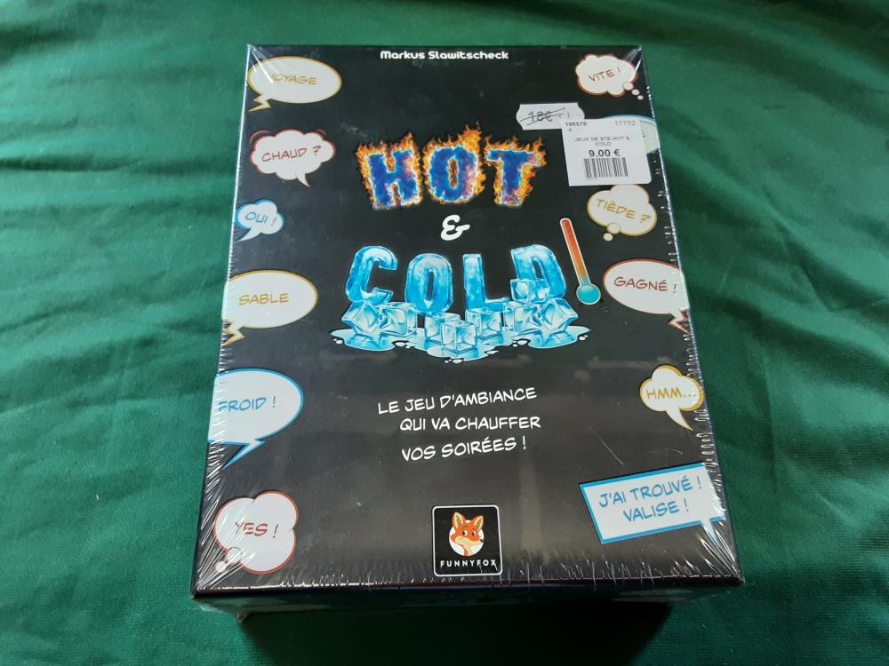 JEU DE SOCIÉTÉ HOT & COLD 