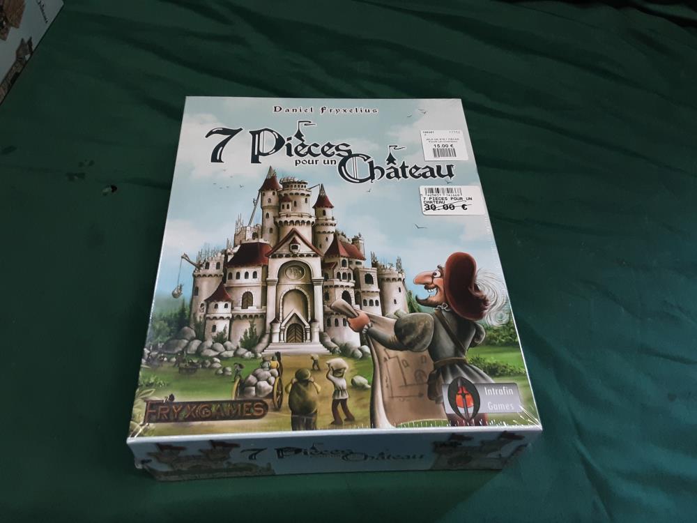 JEU DE SOCIÉTÉ 7 PIÈCES POUR UN CHATEAU 
