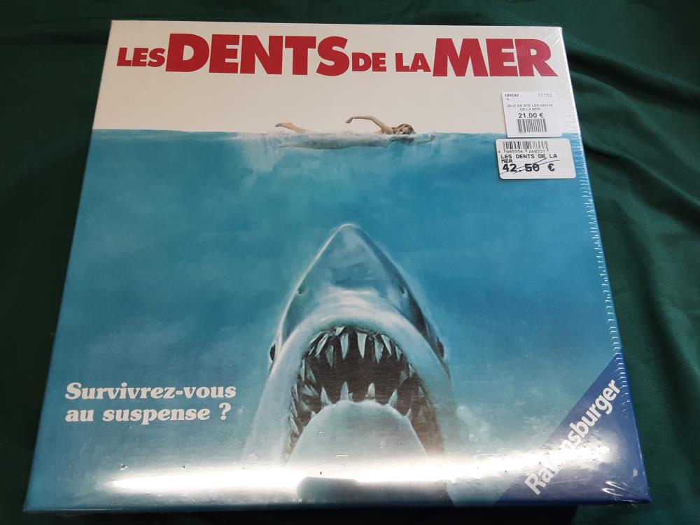 JEU DE SOCIÉTÉ LES DENTS DE LA MER 