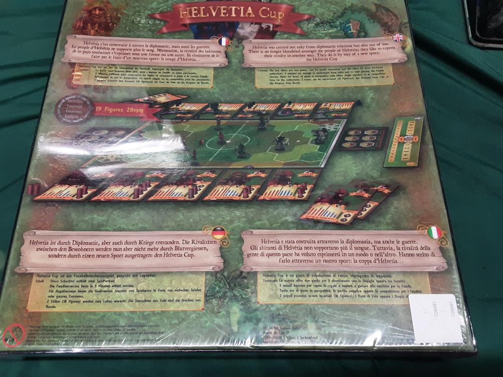 JEU DE SOCIÉTÉ HELVETIA CUP 