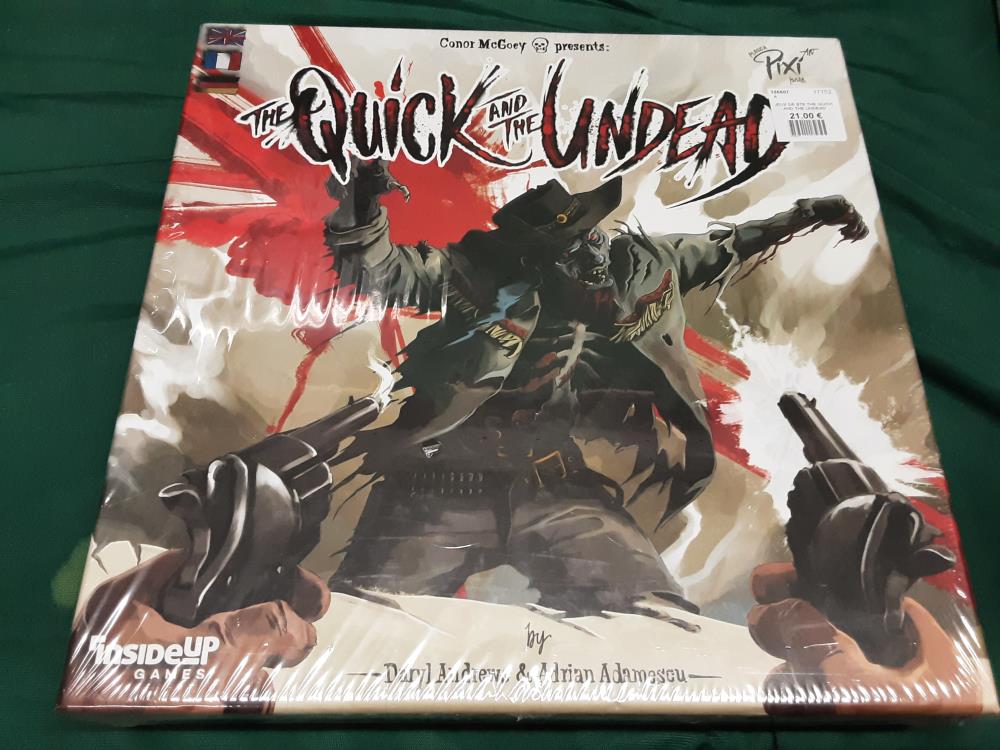 JEU DE SOCIÉTÉ THE QUICK AND THE UNDEAD
